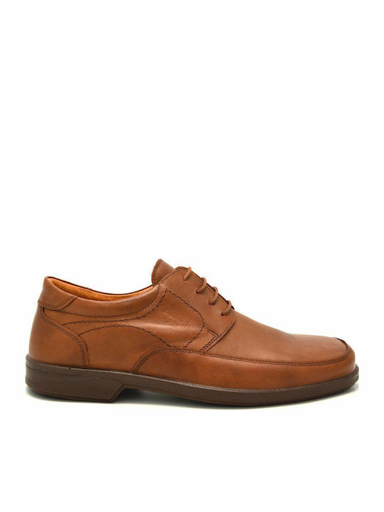 Boxer Δερμάτινα Ανδρικά Casual Παπούτσια Ανατομικά Ταμπά – 10077-12-519