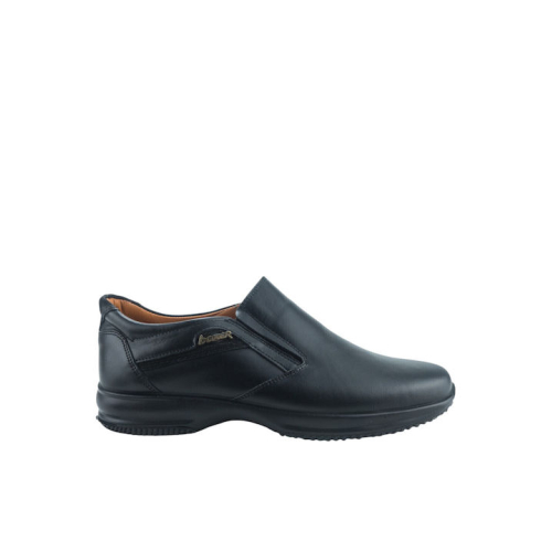 Boxer Δερμάτινα Ανδρικά Casual Παπούτσια Μαύρα – 12144-15-011