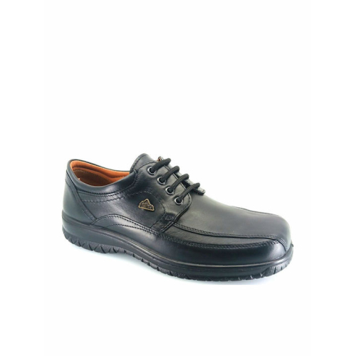 Boxer Δερμάτινα Ανδρικά Casual Παπούτσια Μαύρα – 14748-15-011