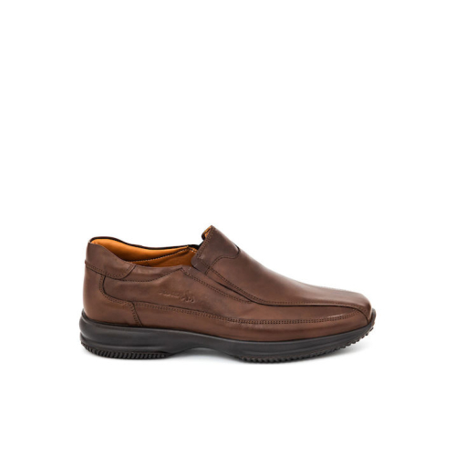 Boxer Δερμάτινα Ανδρικά Casual Παπούτσια Καφέ – 12146-15-014