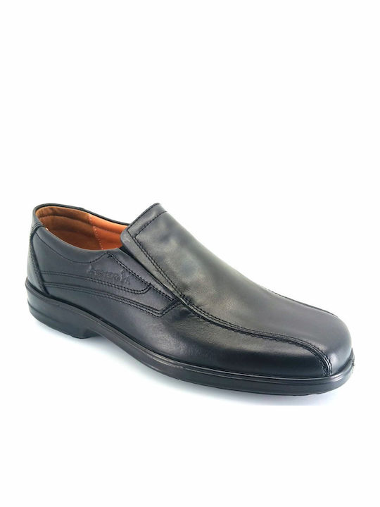 Boxer Δερμάτινα Ανδρικά Casual Παπούτσια Μαύρα – 13788-15-011