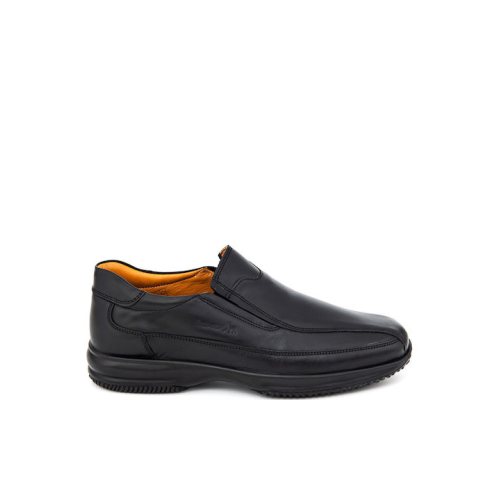 Boxer Δερμάτινα Ανδρικά Casual Παπούτσια Μαύρα – 12146-15-011