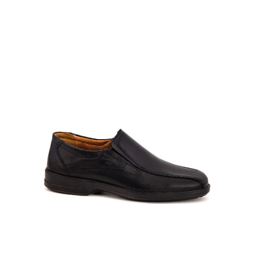 Boxer Δερμάτινα Ανδρικά Casual Παπούτσια Μαύρα – 10131-15-011
