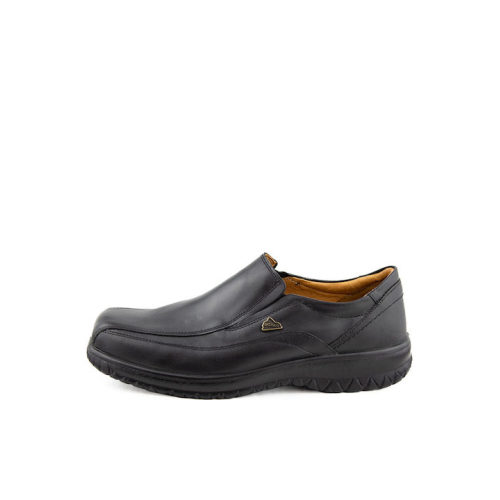 Boxer Δερμάτινα Ανδρικά Casual Παπούτσια Ανατομικά Μαύρα – 14755-15-011