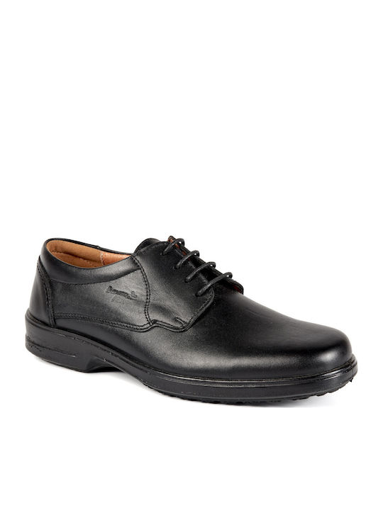 Boxer Δερμάτινα Ανδρικά Casual Παπούτσια Μαύρα – 13809-15-011