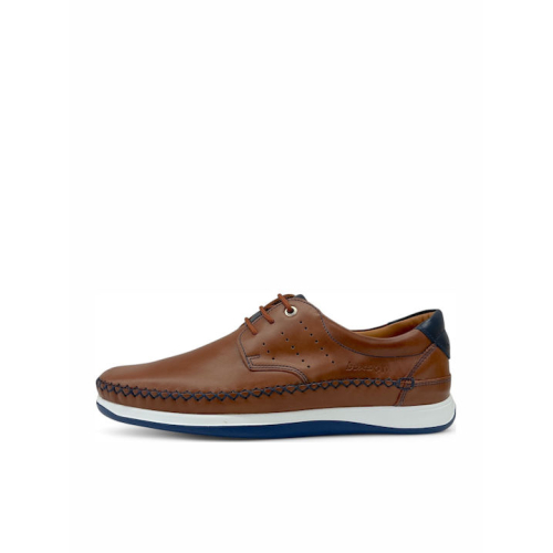 Boxer Δερμάτινα Ανδρικά Casual Παπούτσια Καφέ – 24007-15-019