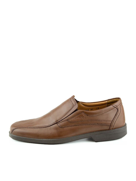 Boxer Δερμάτινα Ανδρικά Casual Παπούτσια Ανατομικά Καφέ – 10141-15-019