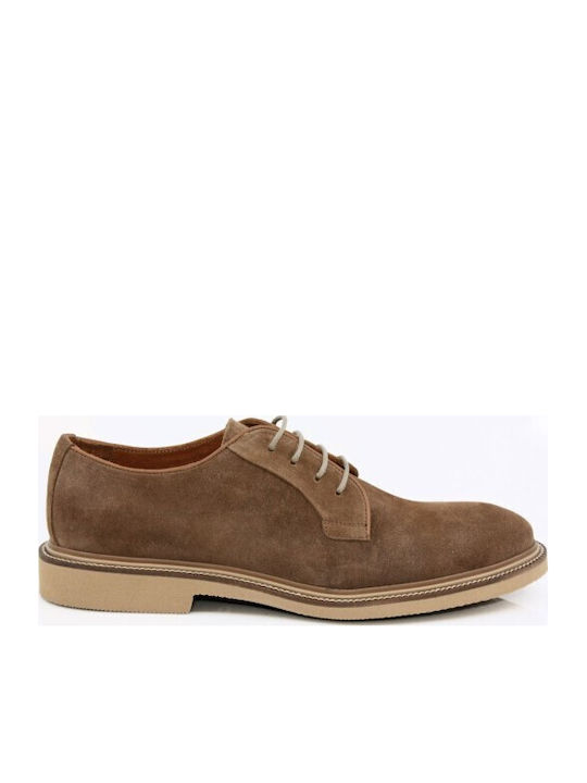 Boxer Δερμάτινα Ανδρικά Casual Παπούτσια Καφέ – 19513-29-024