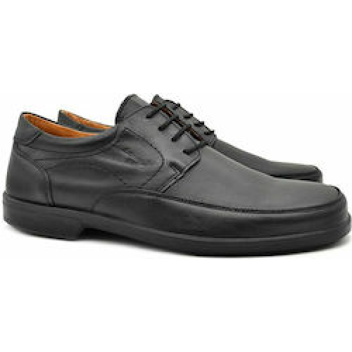 Boxer Δερμάτινα Ανδρικά Casual Παπούτσια Ανατομικά Μαύρα – 10077-14-111