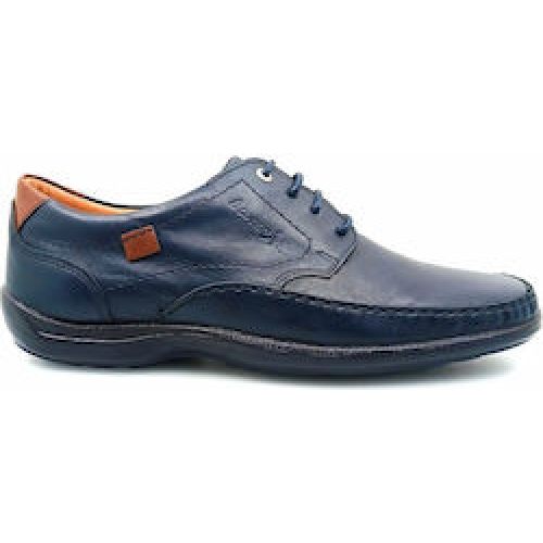 Boxer Δερμάτινα Ανδρικά Casual Παπούτσια Μπλε – 15362-15-016