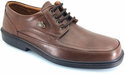 Boxer Δερμάτινα Ανδρικά Casual Παπούτσια Καφέ – 10127-15-014