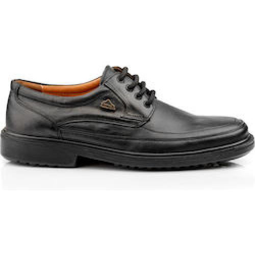 Boxer Δερμάτινα Ανδρικά Casual Παπούτσια Μαύρα – 10127-001