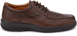 Boxer Δερμάτινα Ανδρικά Casual Παπούτσια Καφέ – 14756-15-014