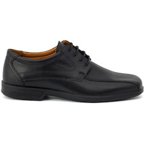 Boxer Δερμάτινα Ανδρικά Casual Παπούτσια Μαύρα – 10132-15-011