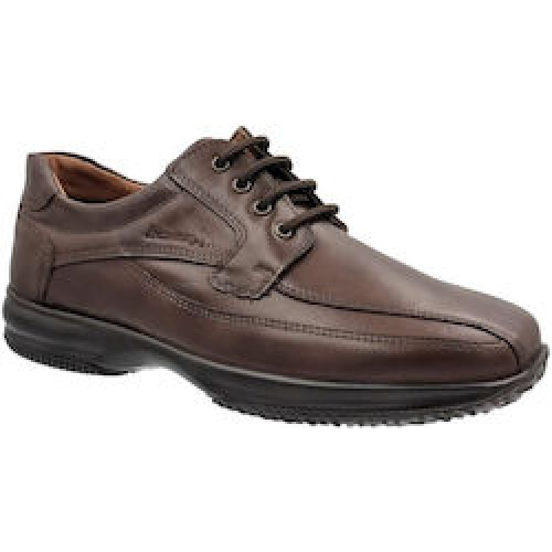 Boxer Δερμάτινα Ανδρικά Casual Παπούτσια Καφέ – 12155-15-014